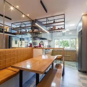 Apartamento Martinho Authentic Estiloso, Moderno E, São Paulo