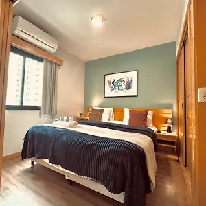 Apartamento 067 - Rentaqui Flat Hampton Jardins, São Paulo